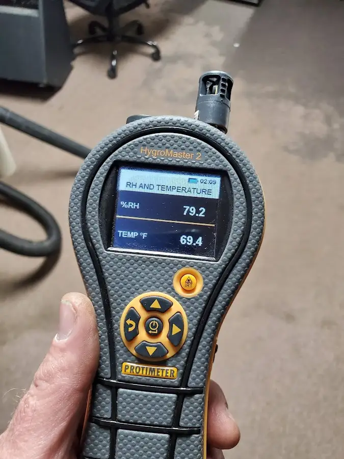 Moisture meter humidity assessment for Mold Remediation & Removal in Plainville